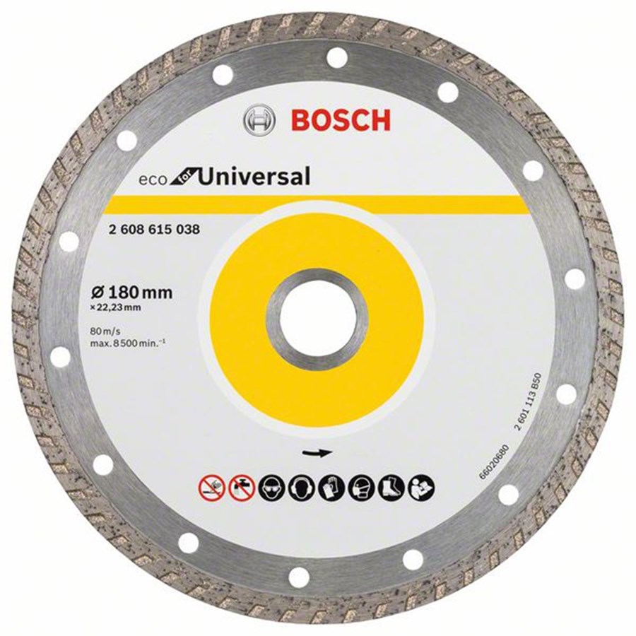 Bosch  2608615047 Elmas Turbo Testere Eco 180 mm