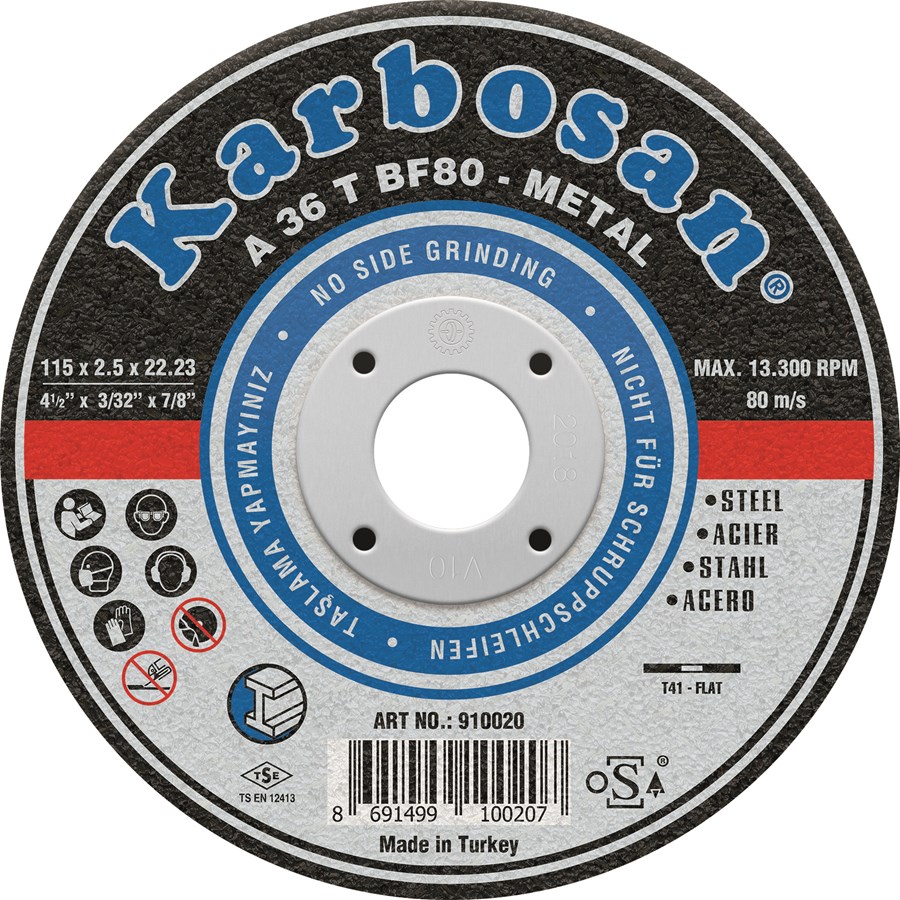 Karbosan NK Metal Kesici 230x3.0x22 /910050