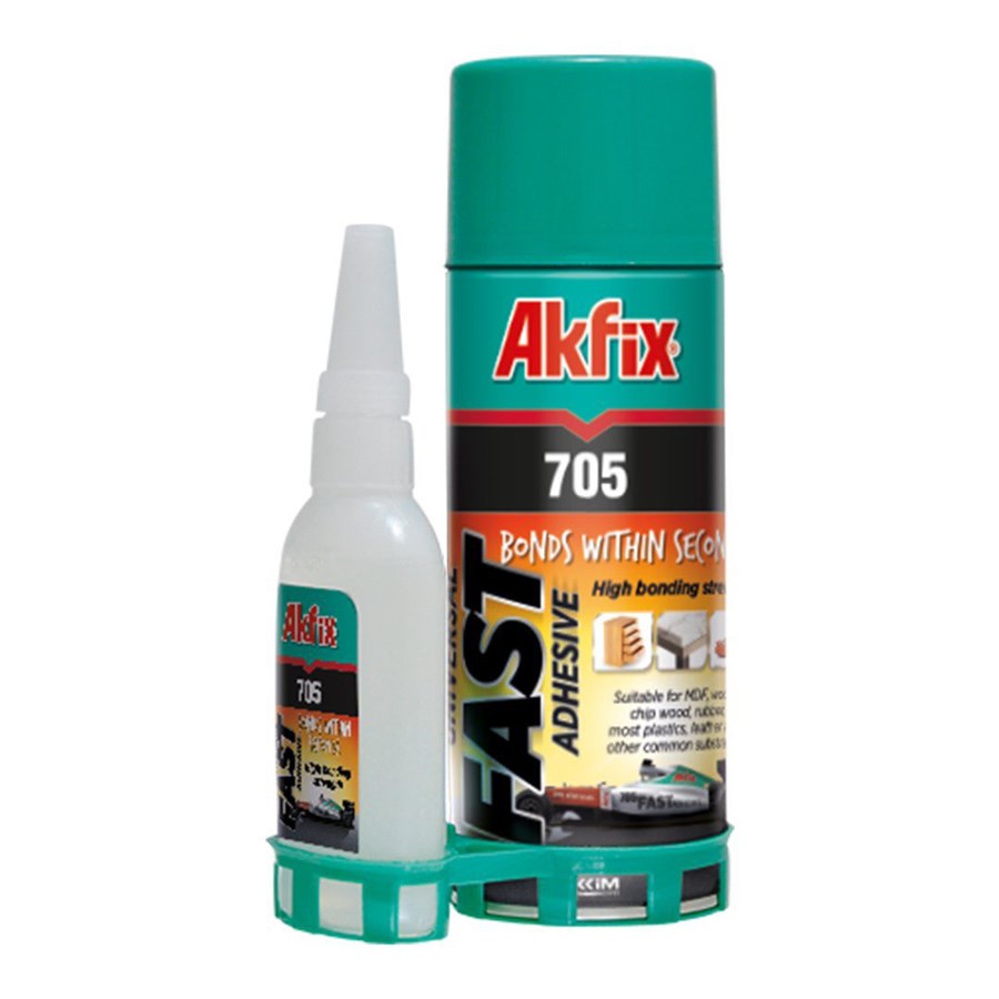 Akfix GA055 Mdf  Hızlı Yapıştırıcı 100ml+25Gr (705)