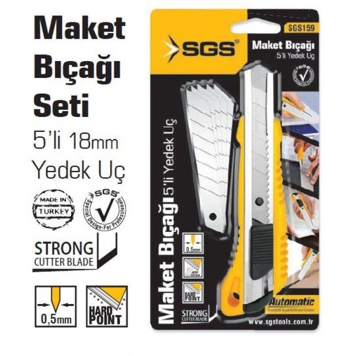 Öztürk SGS159 Maket Bıçağı Seti