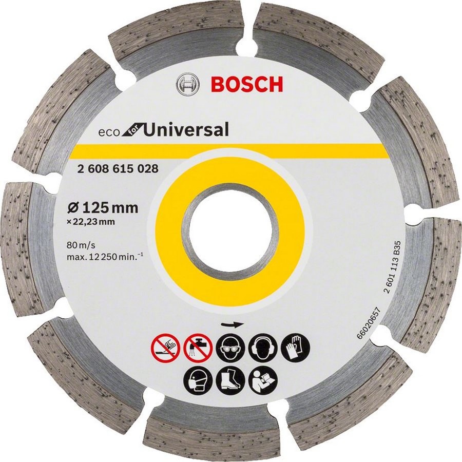 Bosch  2608615041 Elmas Soketli Testere Eco 125 mm