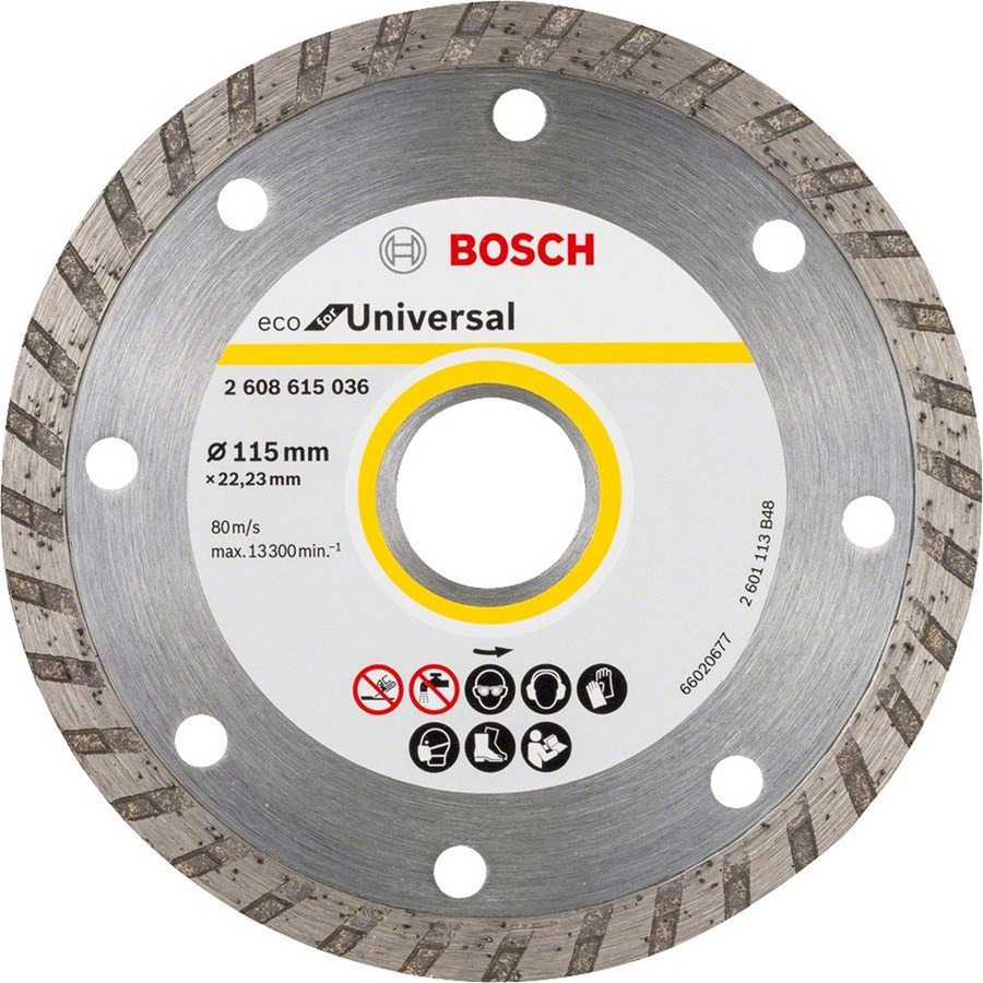 Bosch  2608615045 Elmas Turbo Testere Eco 115 mm