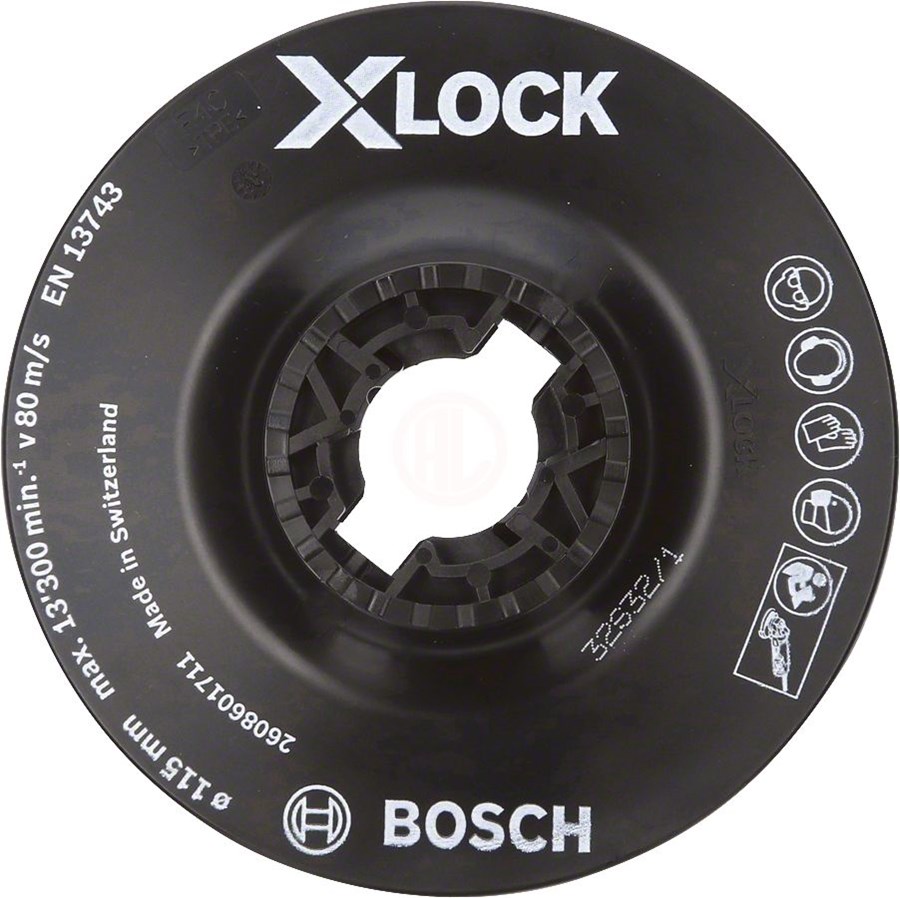Bosch 2608601711 X-LOCK 115 mm Fiber Disk Soft