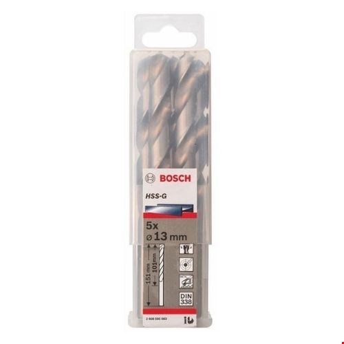 Bosch  2608595081 HSS 12 mm Gümüş 5'li Paket