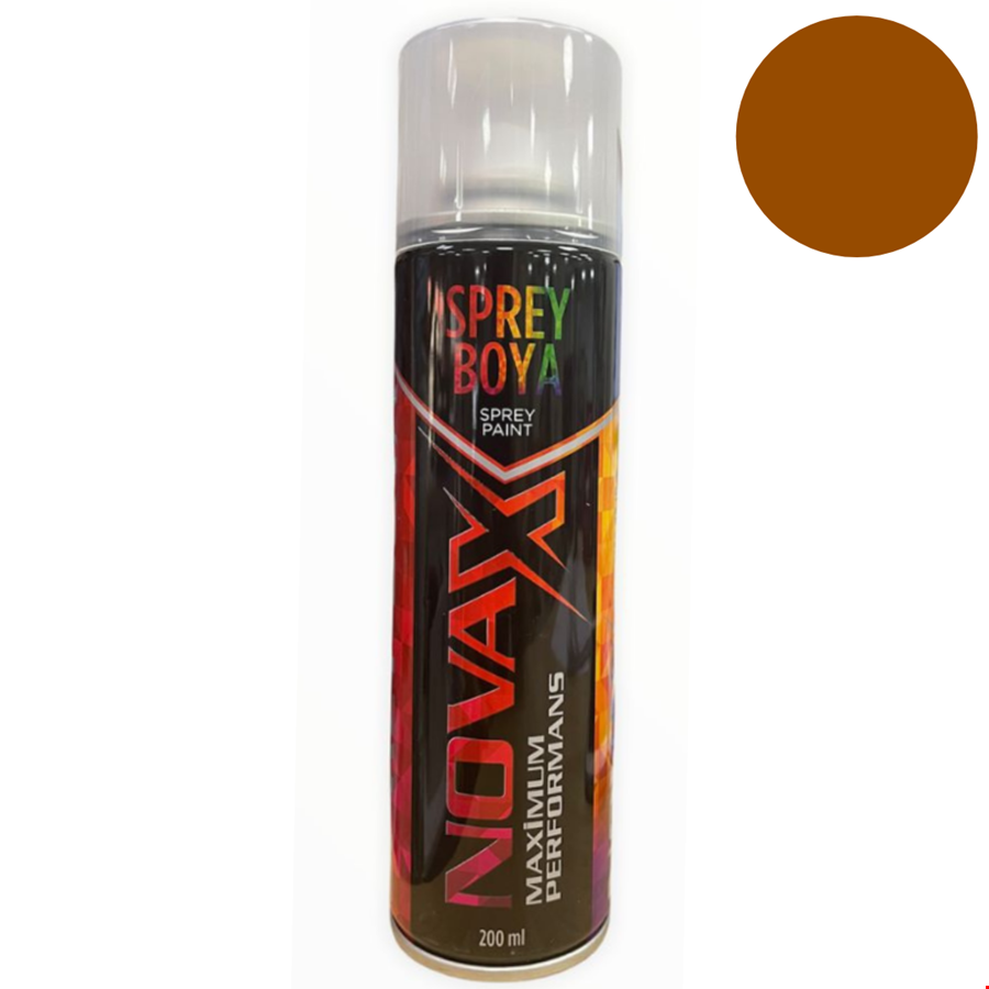 Novax Sprey Boya 200 ml Kahverengi