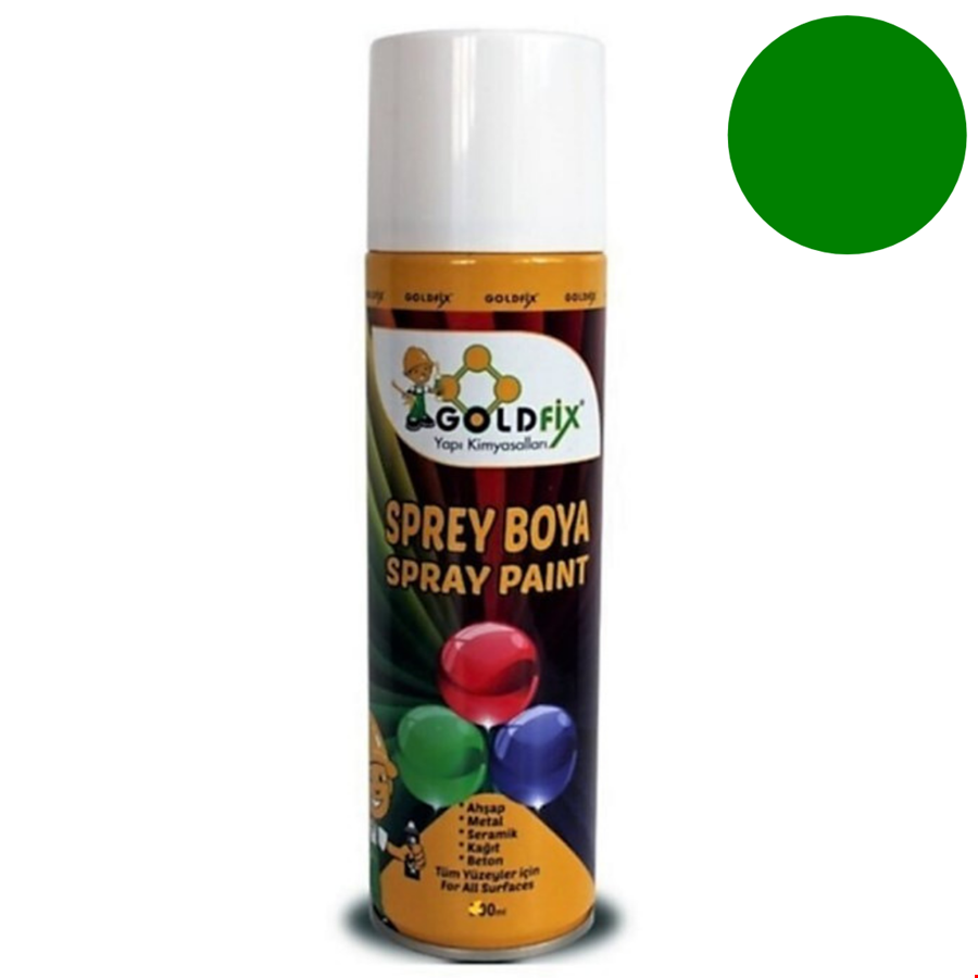 Goldfix Sprey Boya 400 ml Yeşil