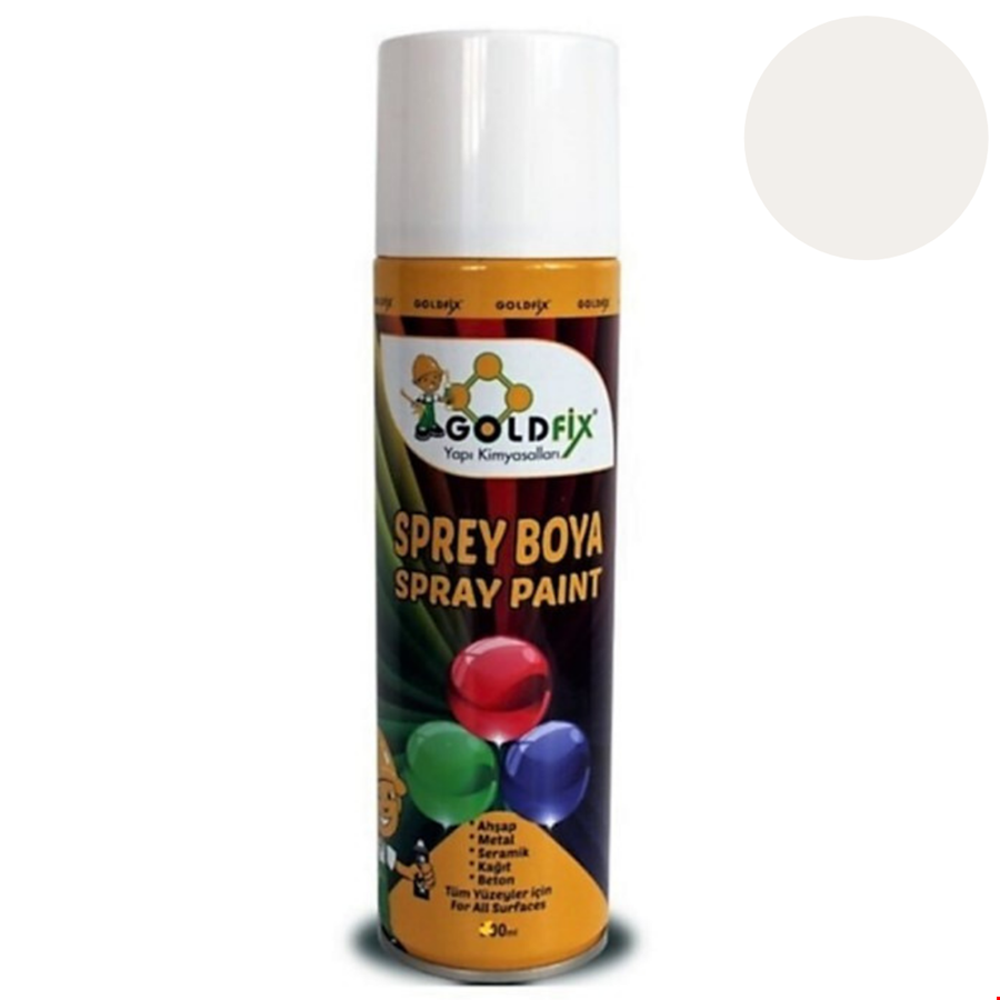 Goldfix Sprey Boya 400 ml Beyaz