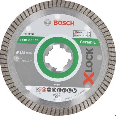 Bosch 2608615131 X-LOCK Cera.T.Elmas Kesici 115 mm